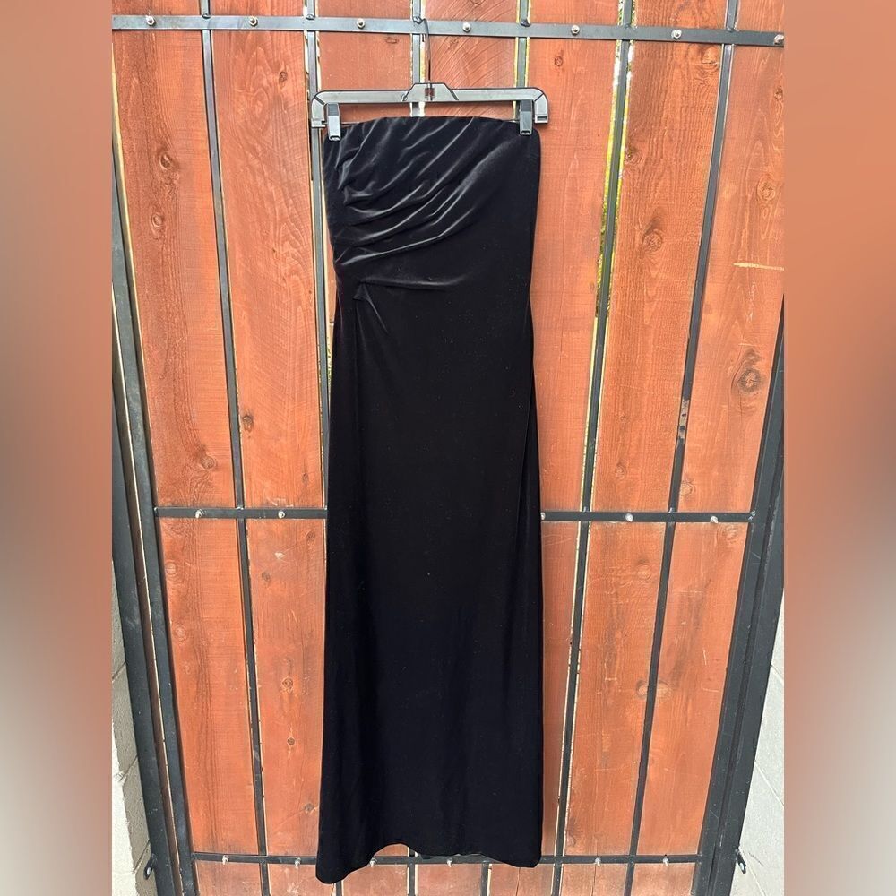 Marie St. Claire Vintage Long Hollywood velvet evening gown size 4